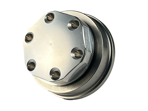 Cap and Bung Assembly, AN #16 Style, Steel Bung