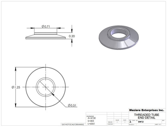 Safety Washer, Fits 1/2" Bolt