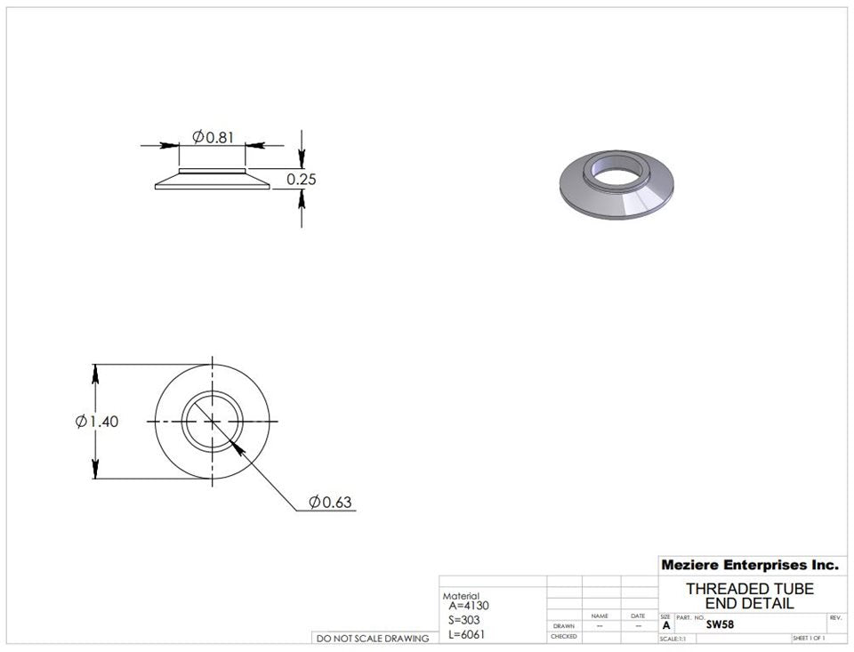 Safety Washer, Fits 5/8" Bolt