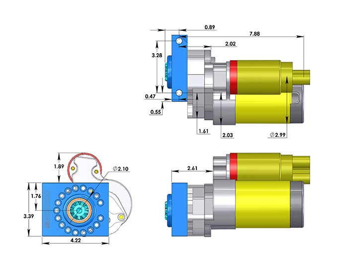 True Start für Chevrolet, 400er Serie für 136 Zähne
