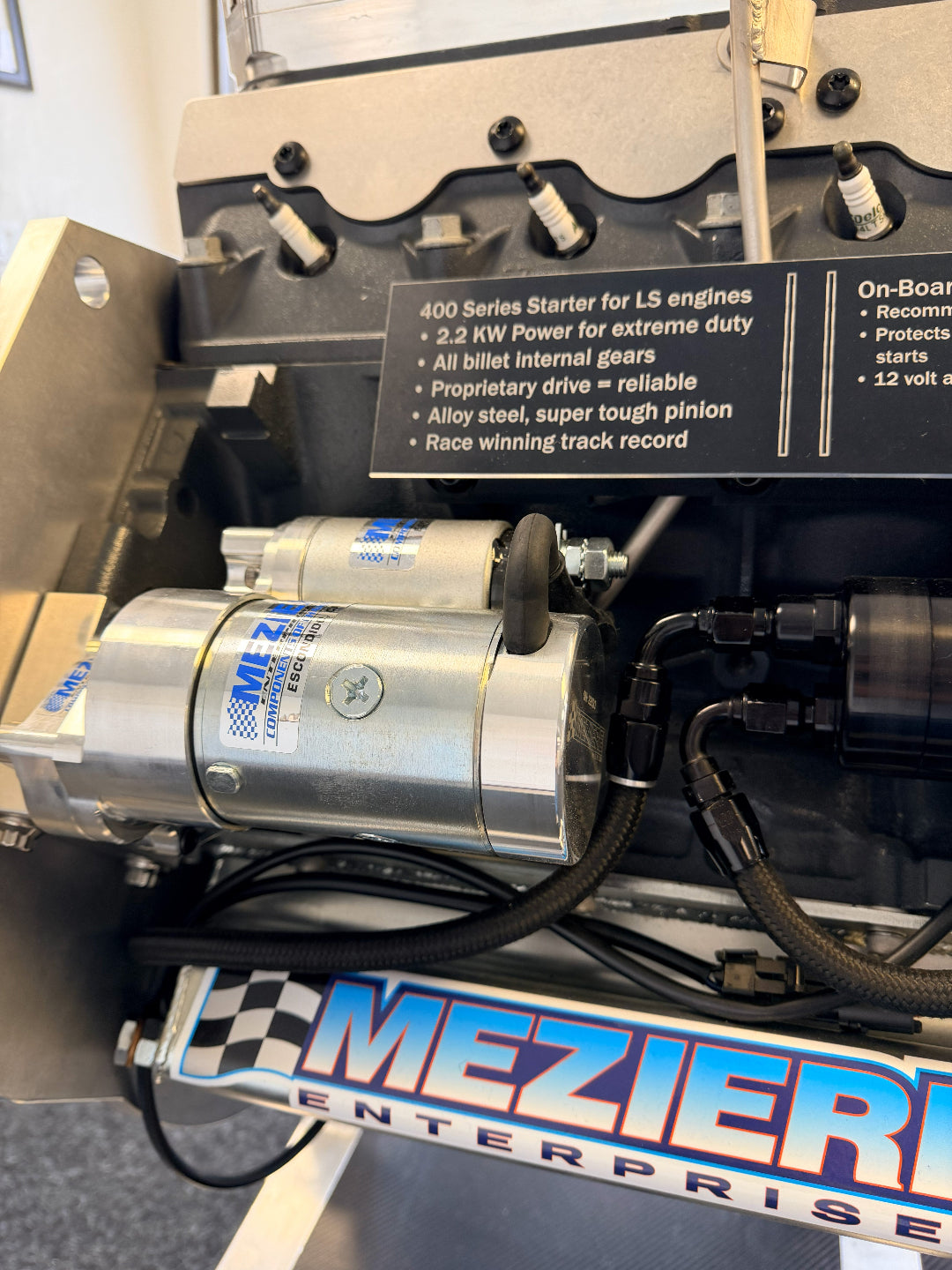 LS starter, 400 Series, 168 t, Fits Daily Drysump Pan