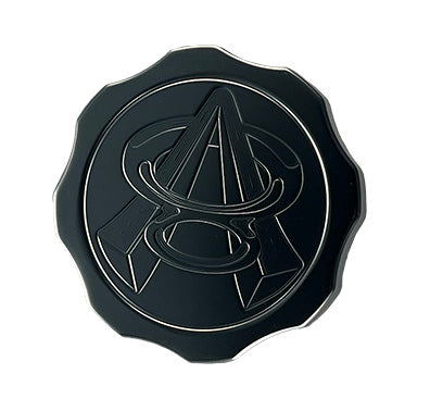 Radiator Cap, V8 Logo, 16 Lb.
