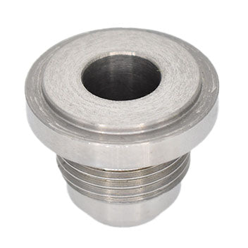 Weld Fitting, #10 AN Male, Aluminum