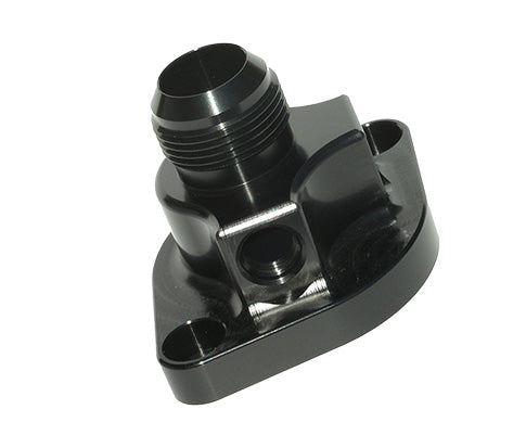 Water Neck, #16 Male, #6AN Ports, fits Chevy and BB Mopar