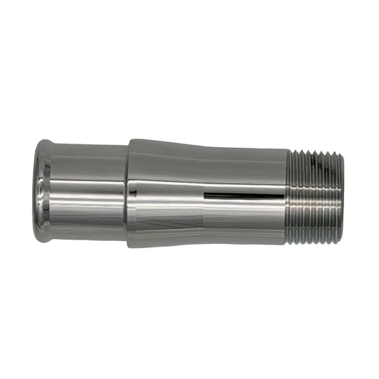 Fitting, Inlet 1" NPT to 1.25" Hose, Extra long