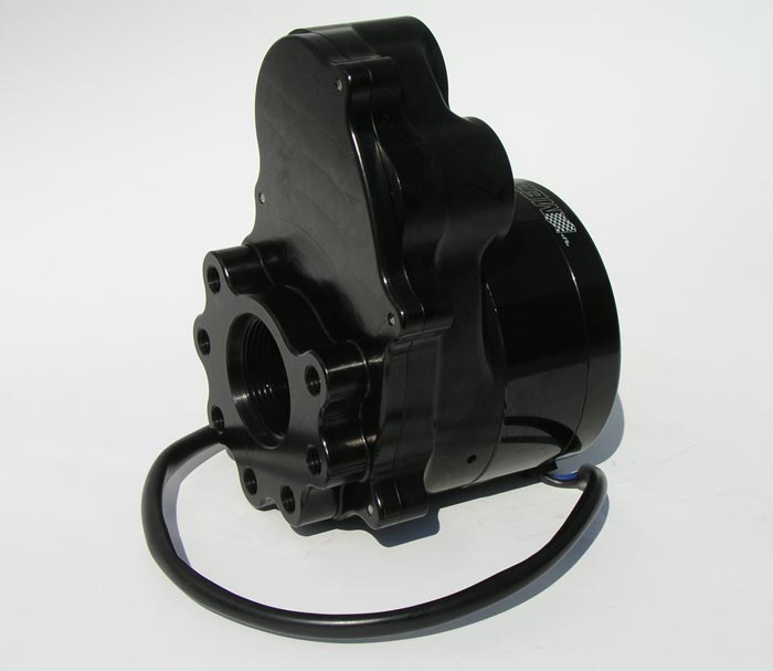 Electric Pump Remote, High Flow Inline, Light, Dual out, 55 GPM