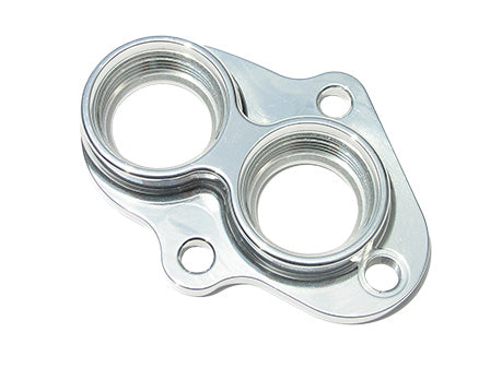 Block Adapter Plate, Mazda Rotary, 1 inlet and 1 outlet