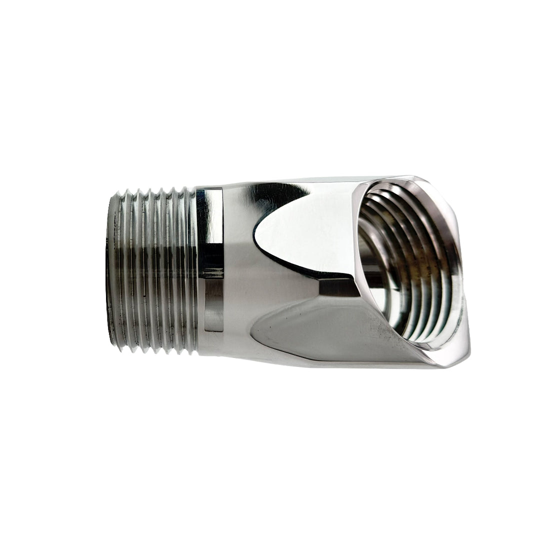 Adapter, 45 degree inlet 1" NPT