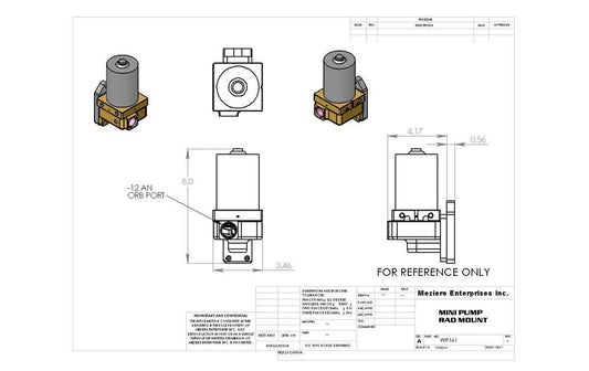 Electric Pump, Radiator Mounted, 20 GPM, Single out