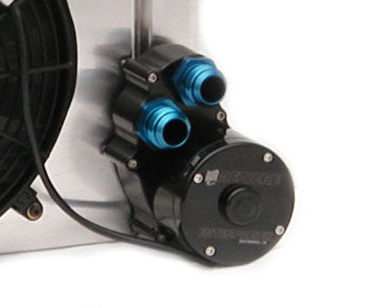Electric Pump, Radiator Mounted, High Flow, Dual out, 55 GPM