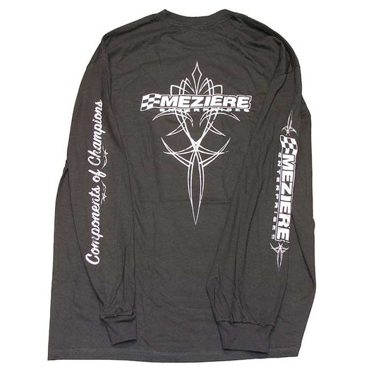 Racing Apparel, Black T-Shirt, Classic Pinstripe, Adult Large