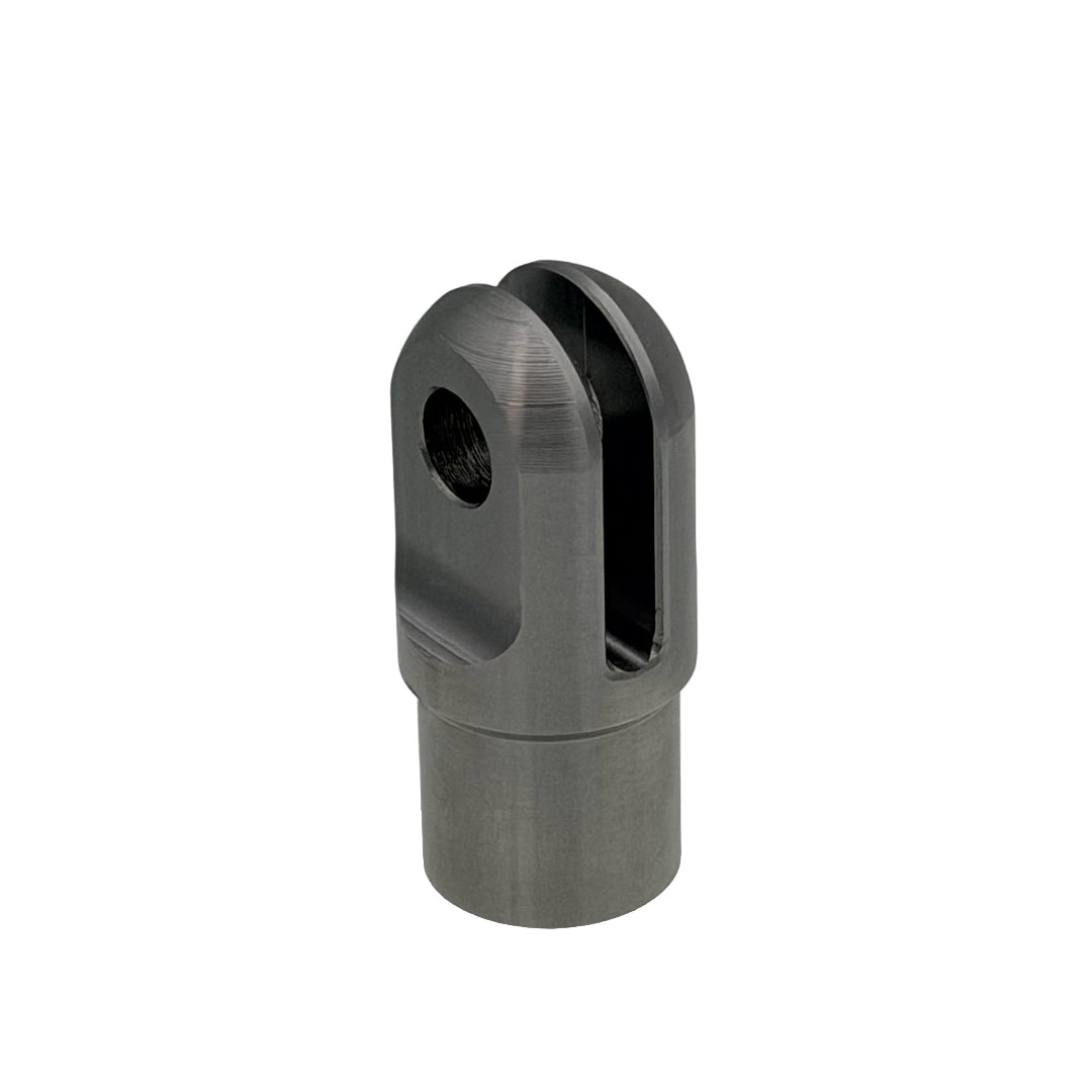 Clevis End, Fits 1" x .058 Tube, .195 Slot, .375 Cross Hole