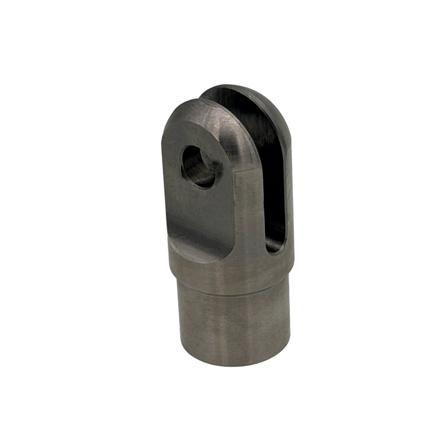 Clevis End, Fits 1.125" x .058 Tube, .260 Slot, .375 Cross Hole