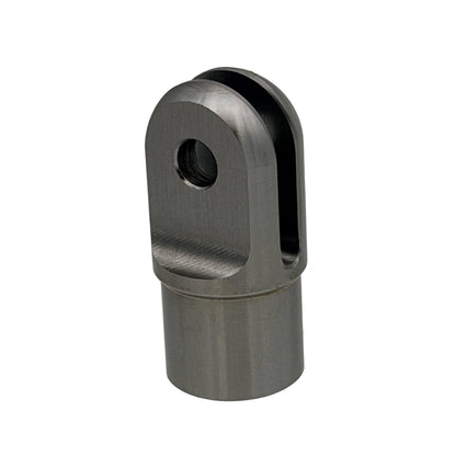 Clevis End, Fits 1.25" x .058 Tube, .260 Slot, .375 Cross Hole