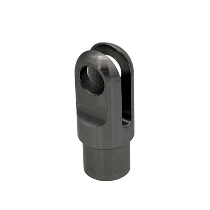 Clevis End, Fits 3/4" x .058 Tube, .195 Slot, .375 Cross Hole