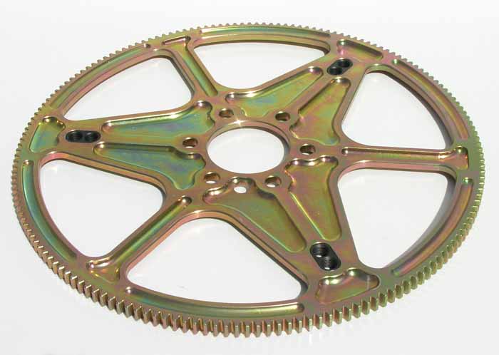 True Billet Flexplate, Chevy 168 tooth, Low Inertia, .27" thick