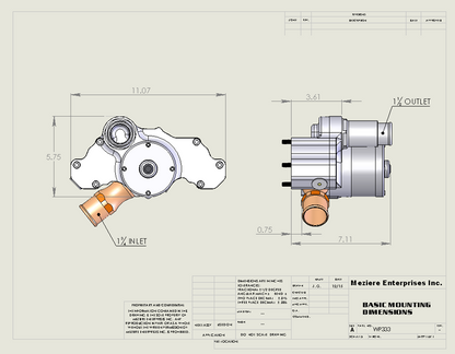 Electric Pump LSx High Flow Race Model