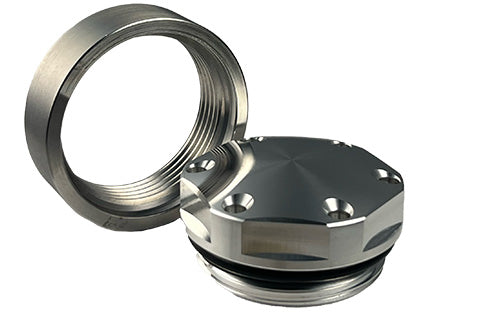 Conjunto de tapa y tapón, estilo AN n.° 20, tapón de acero