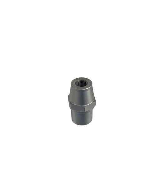 Tube End with hex, fits 7/8" x .058 tube, 3/8-24 left thread