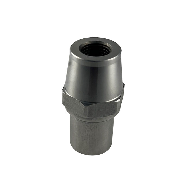 Tube End with hex, fits 1" x .095 tube, 1/2-20 left thread