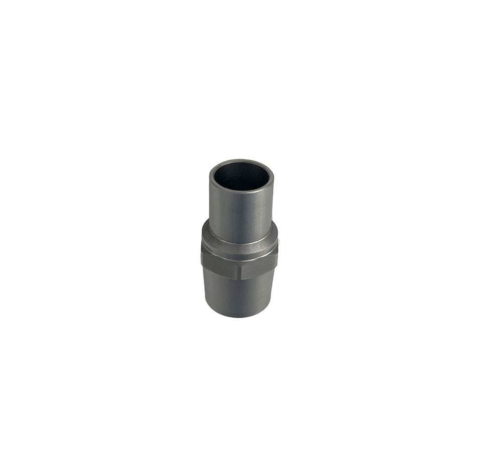 Tube End with hex, fits 1" x .095 tube, 5/8-18 left thread