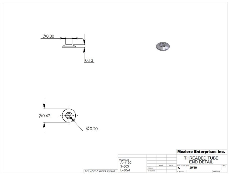 Safety Washer, Fits #10 Bolt
