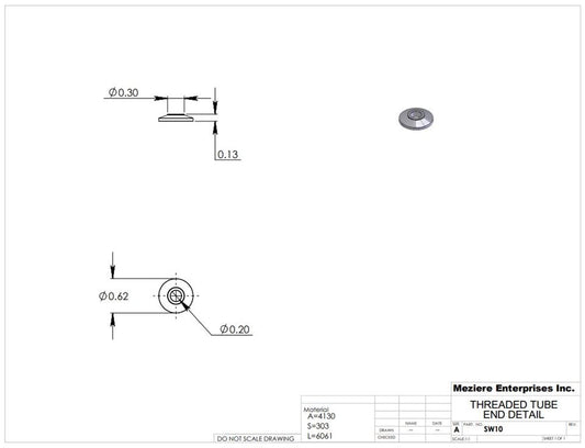 Safety Washer, Fits #10 Bolt