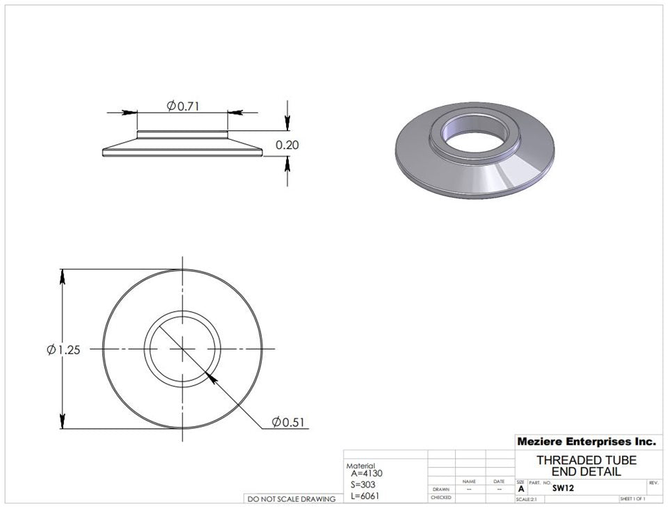 Safety Washer, Fits 1/2" Bolt