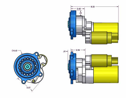 True Start for Ford, 400 Series, Standard Mount