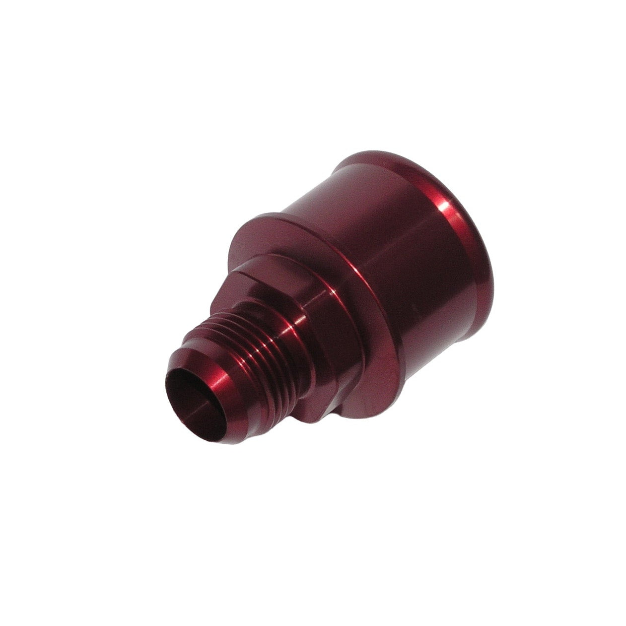 Hose Adapter, #12AN to 1.75" Slip Hose
