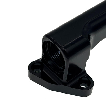 Water Manifold, Small Block Ford, Belt Drive Front Cover