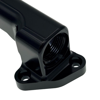 Water Manifold, Small Block Ford, Belt Drive Front Cover
