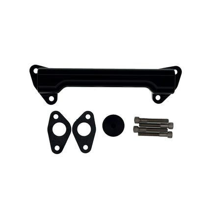Water Manifold, Small Block Ford, Belt Drive Front Cover