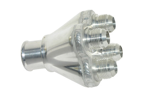 Four to One Manifold, 1.5" hose to #12AN