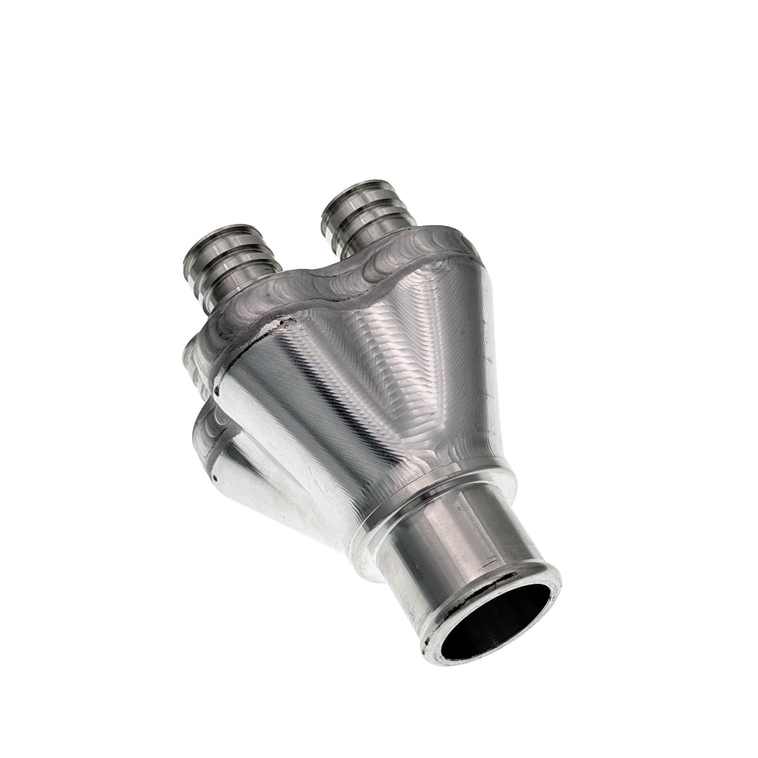 Four to One Manifold, 1.5" hose to 3/4 Wiggins