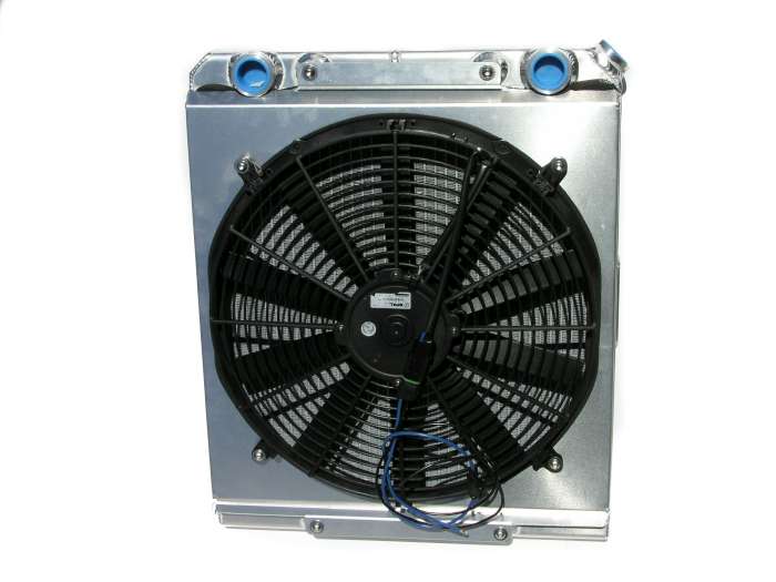 Radiator, Dragster style, 17.5