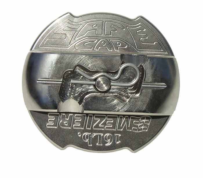 SafeCap, Nickel Finish, 16LB