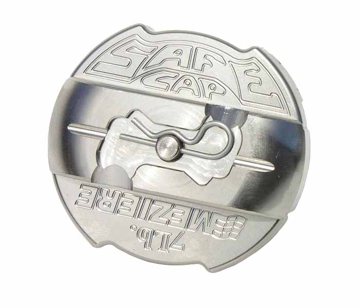 SafeCap, Nickel Finish, 7LB
