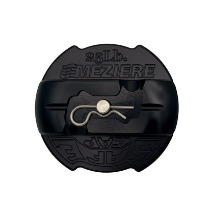SafeCap, Black Anodized Finish, 25LB