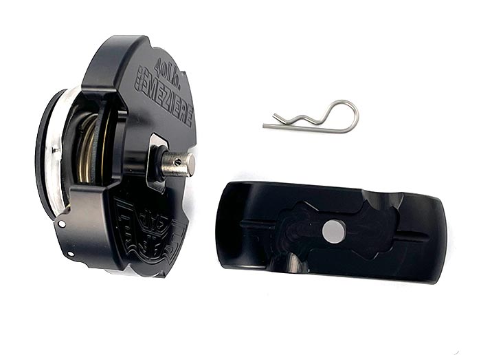 SafeCap, Black Anodized, 40LB