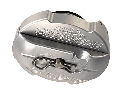 SafeCap, Clear Anodized, 40LB