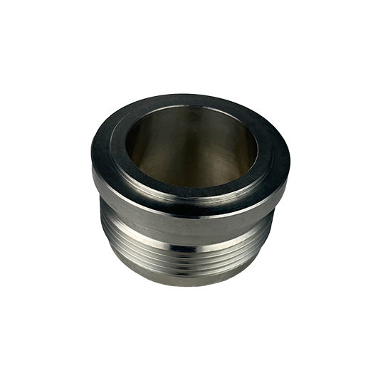 Weld Fitting, #24 AN Male, Aluminum