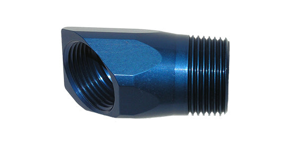 Adapter, 45-Grad-Einlass 1" NPT