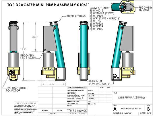 Top Dragster Cooling System