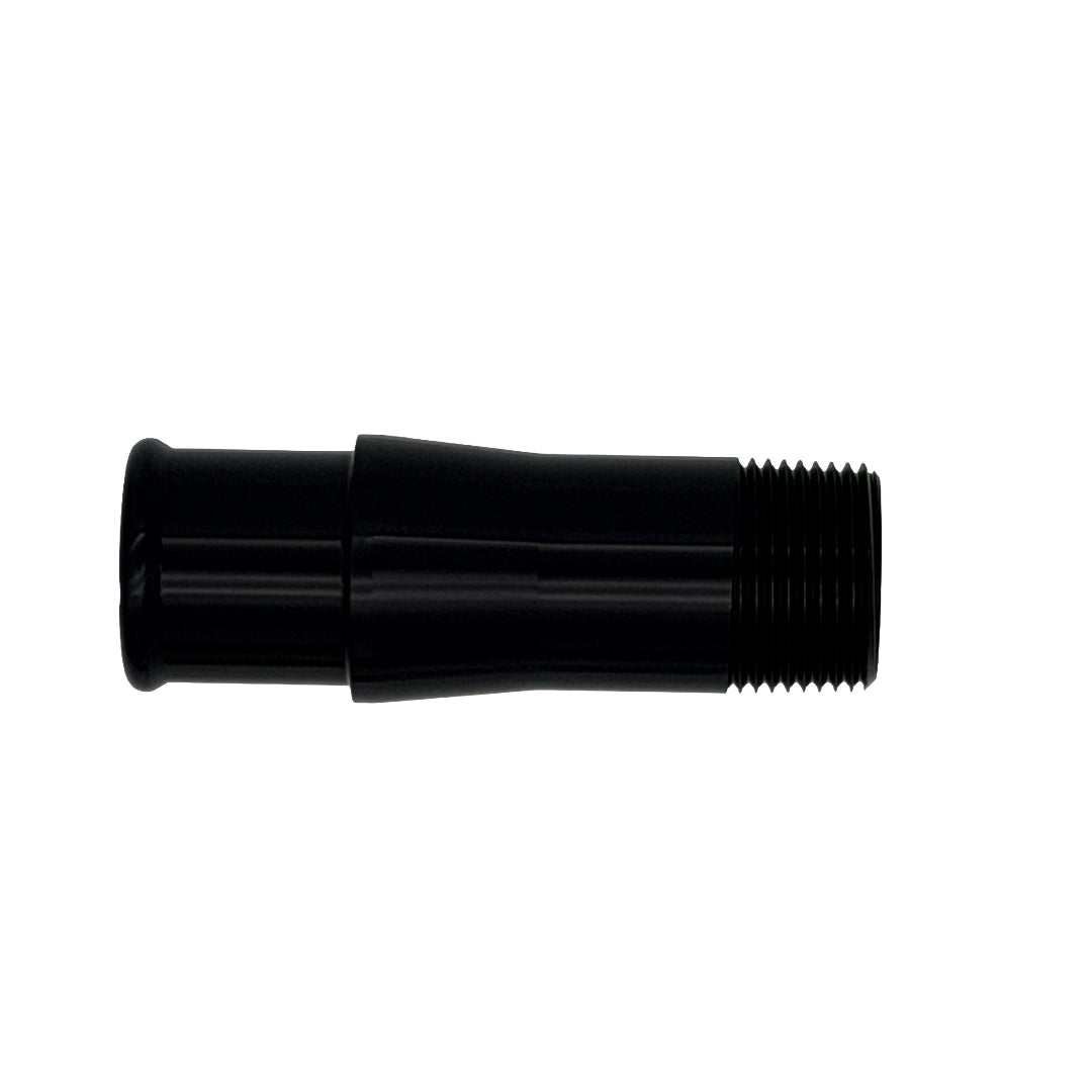 Fitting, Inlet 1" NPT to 1.25" Hose, Extra long