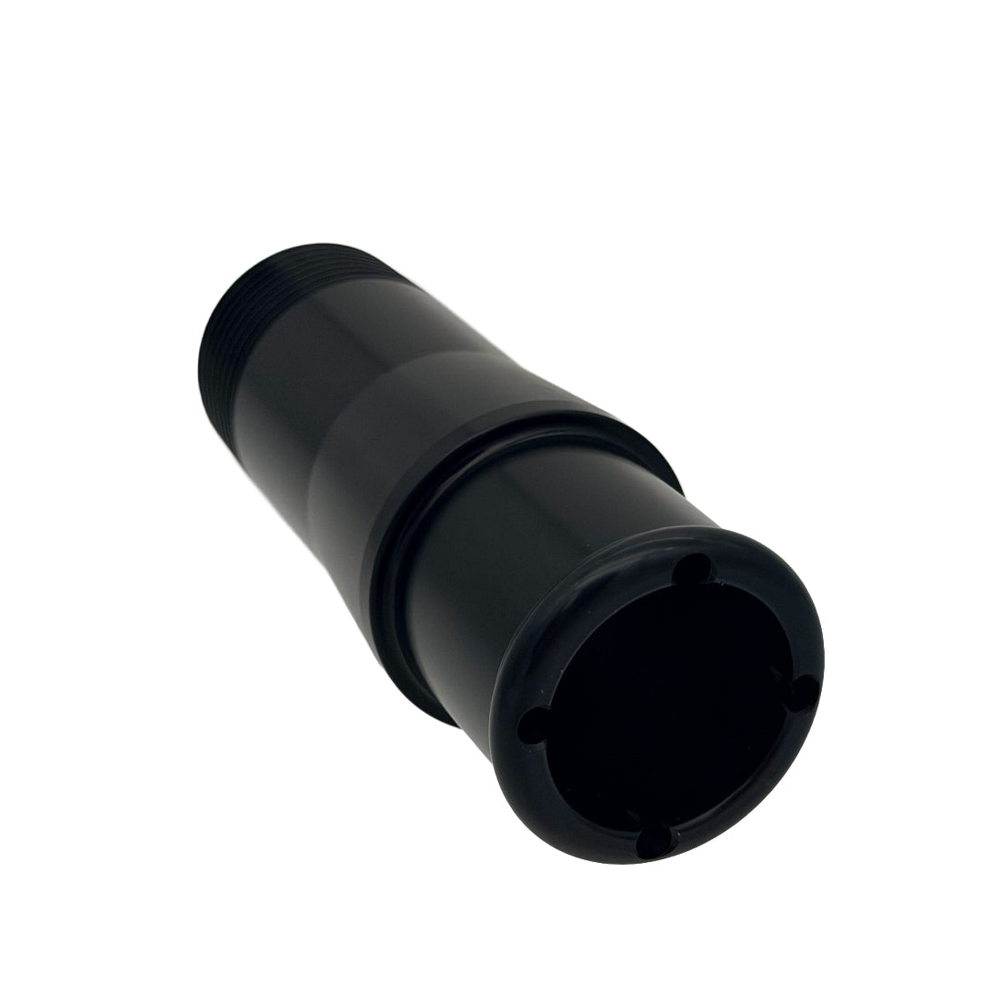 Fitting, Inlet 1" NPT to 1.25" Hose, Extra long
