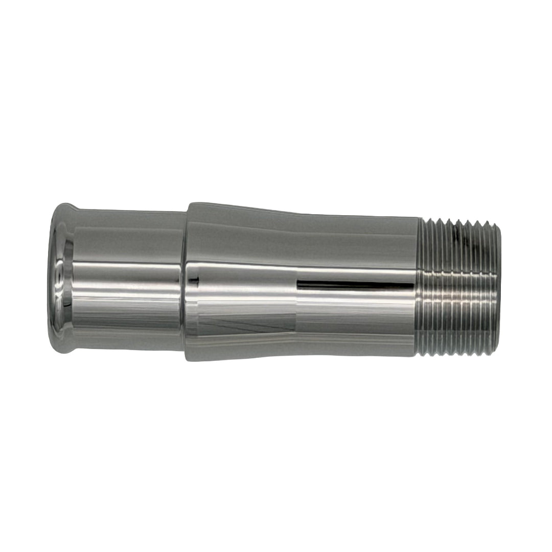 Fitting, Inlet 1" NPT to 1.25" Hose, Extra long