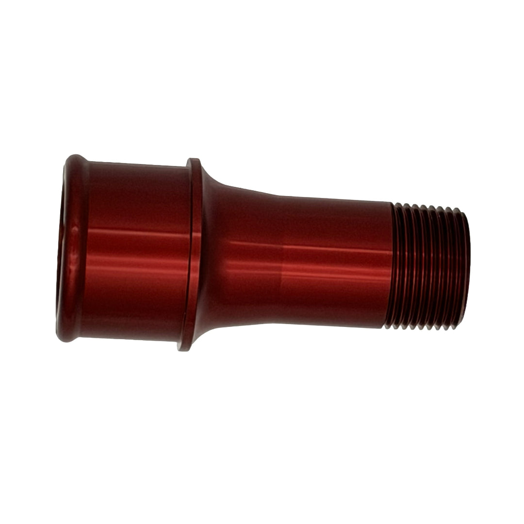 Fitting, Inlet 1" NPT to 1.75" Hose, Extra long