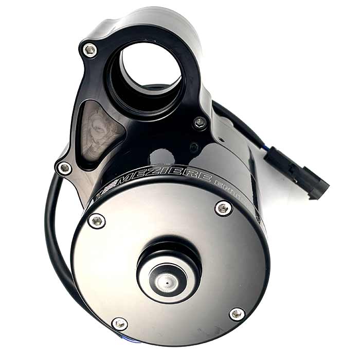 Bomba eléctrica remota, alto caudal, salida reversible, 55 GPM