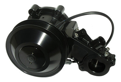Electric Pump Ford Coyote, High Flow, Late Model 5.0 street, factory style pulley
